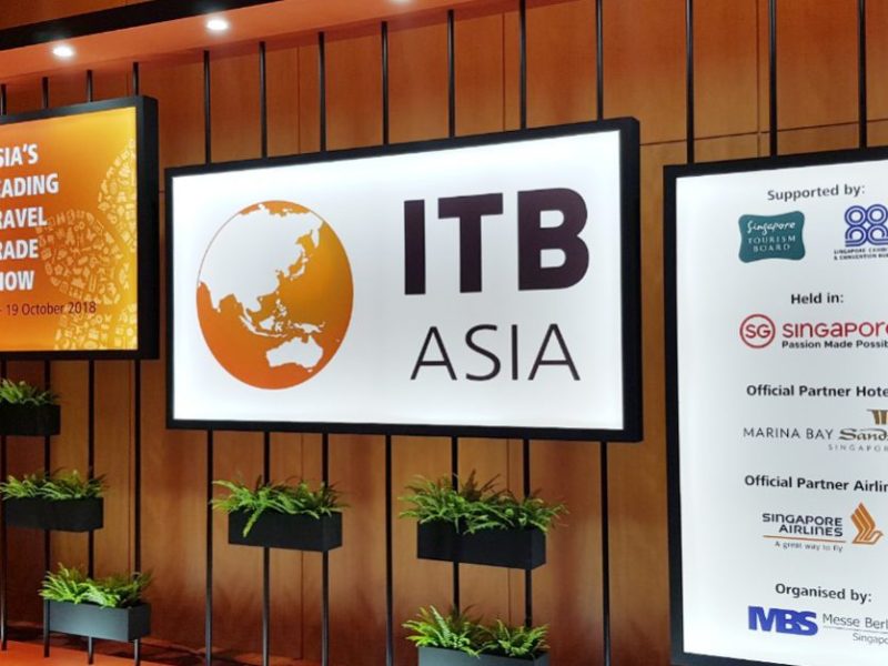 ITB Asia October 2018 di Singapore (under Ministry of Tourism Republik Indonesia)